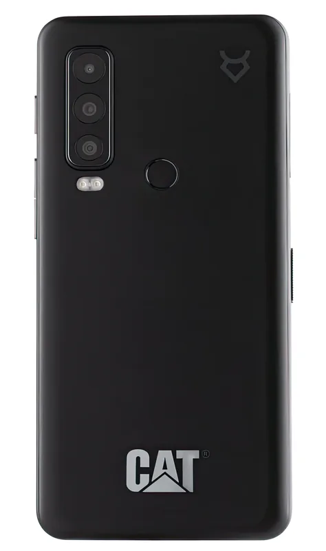 The back straight on — triple camera, dual flash and the rear fingerprint reader