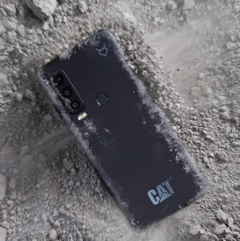 Dropped into dust and gravel