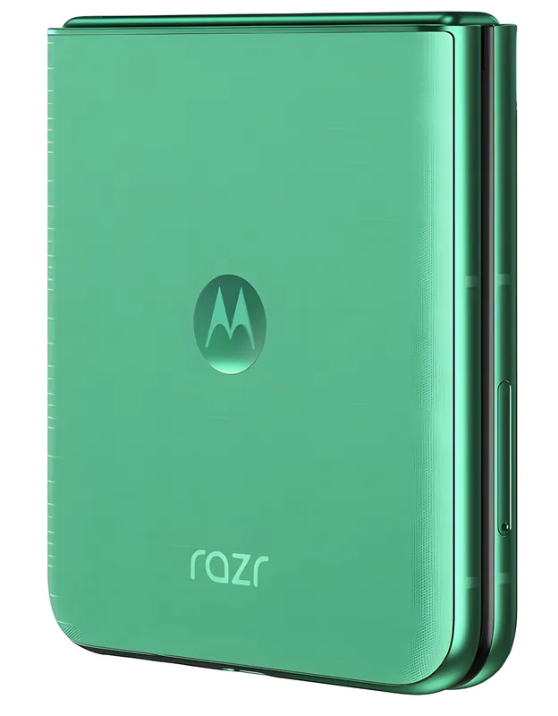 The back at an angle, showing the brushed finish