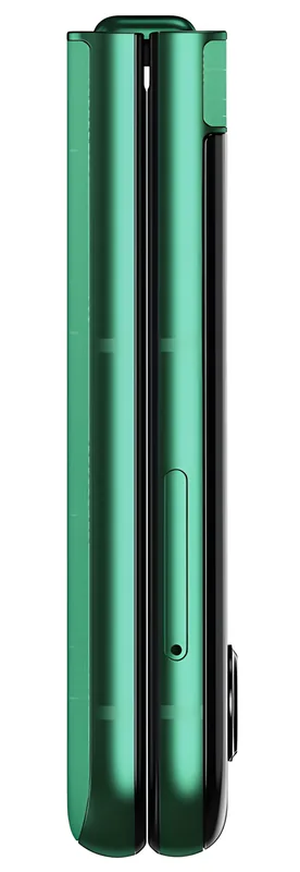 Side profile from the hinge, closed